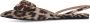 Sacha slingback loafers met panterprint beige bruin - Thumbnail 5