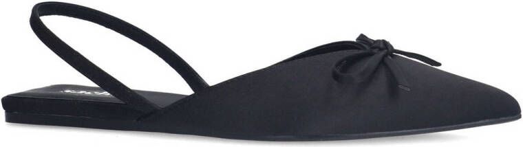 Sacha slingback loafers zwart