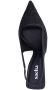 Sacha Dames Zwarte gevlochten slingback pumps - Thumbnail 4