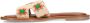 Sacha Dames Beige slippers met bloemen embroidery - Thumbnail 4