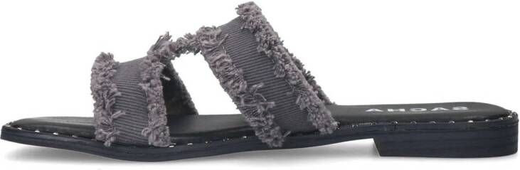 Sacha slippers grijs