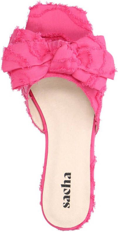 Sacha slippers roze