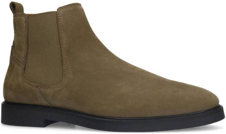 Sacha suède chelsea boots kaki