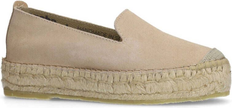 Sacha suède espadrilles beige