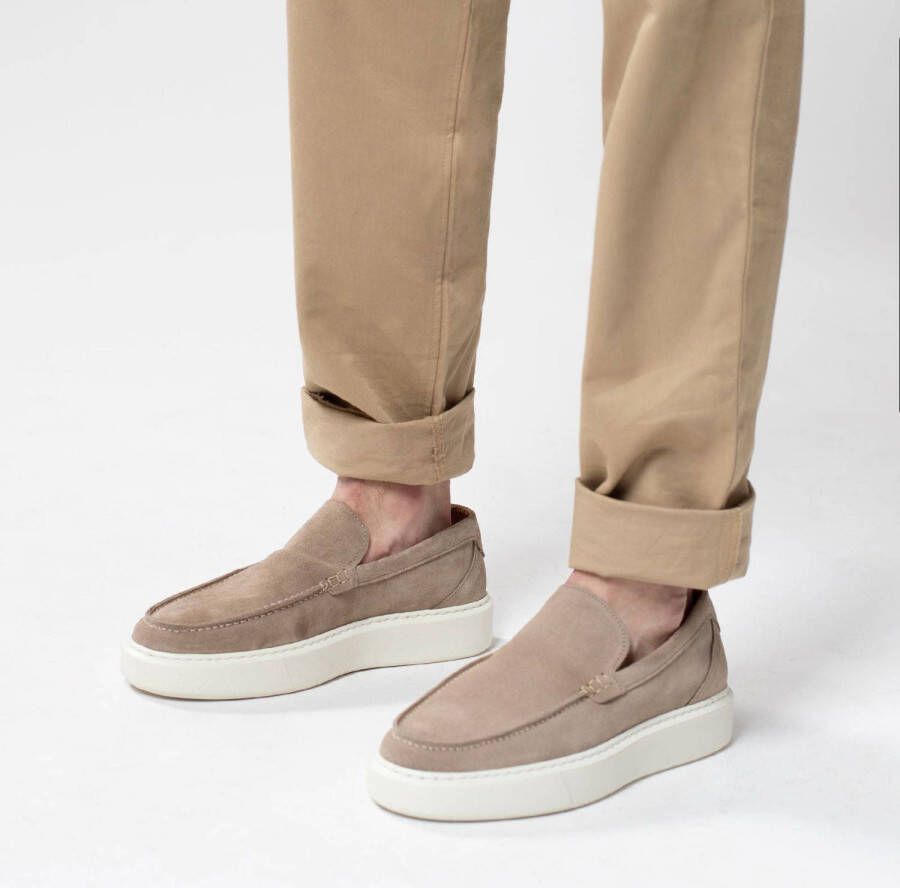 Sacha suède loafers beige