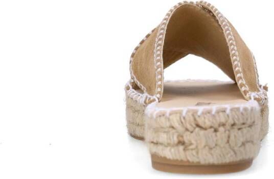 Sacha suède slippers beige