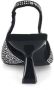 Sacha Dames x Tessa van Montfoort Zwarte slingback pumps met strass - Thumbnail 3