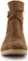 Hush Puppies gevoerde suede dames enkellaarsjes Bruin Echt leer - Thumbnail 2