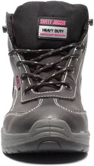 Scapino Safety Jogger Best Lady leren werkschoenen zwart - Schoenen.nl