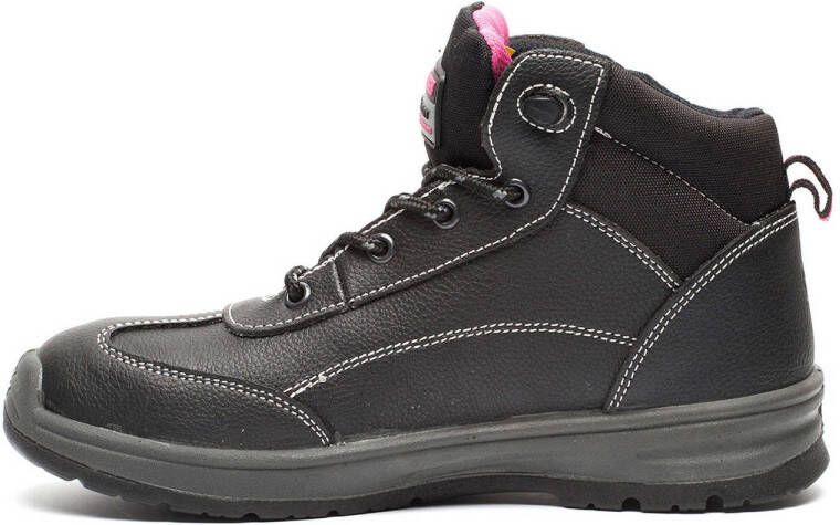 Scapino Safety Jogger Best Lady leren werkschoenen zwart - Schoenen.nl