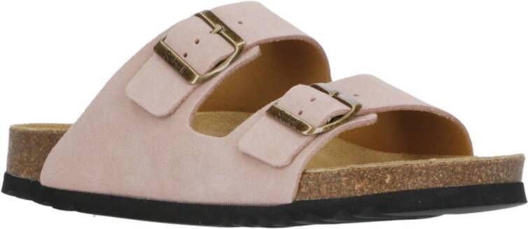 Scholl Josephine slippers lichtroze