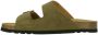 Scholl Sandalen Julien 2 Riemen Suede Heren Khaki - Thumbnail 6