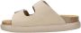 Scholl Slipper Women Noelle Chunky Suede Q Dark Beige - Thumbnail 6