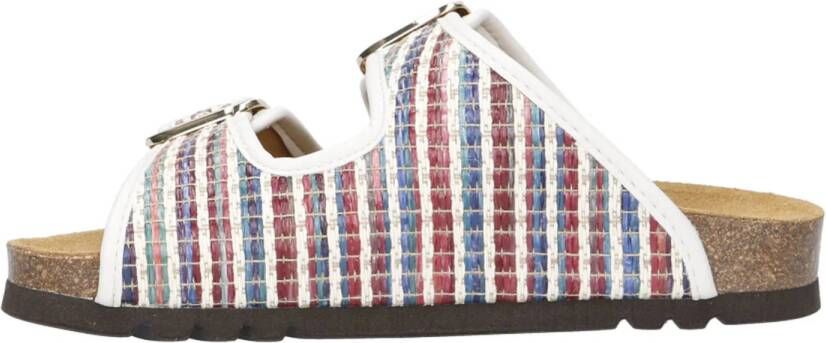 Scholl Noelle leren slippers multi