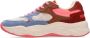 Scotch & Soda Scotch&Soda Celest dames sneaker Blauw multi - Thumbnail 3