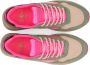 Scotch & Soda Celest chunky suède sneakers groen roze - Thumbnail 2