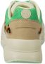 SCOTCH & SODA Celest Green Animal Chunky Wit Mesh Lage sneakers Dames - Thumbnail 7