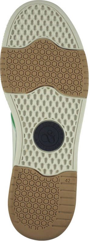 Scotch & Soda Court Cup sneakers wit groen blauw