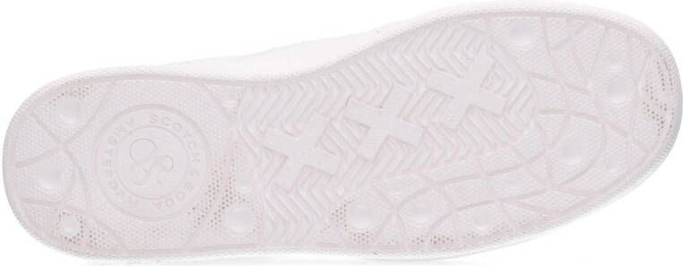 Scotch & Soda Minny leren sneakers wit