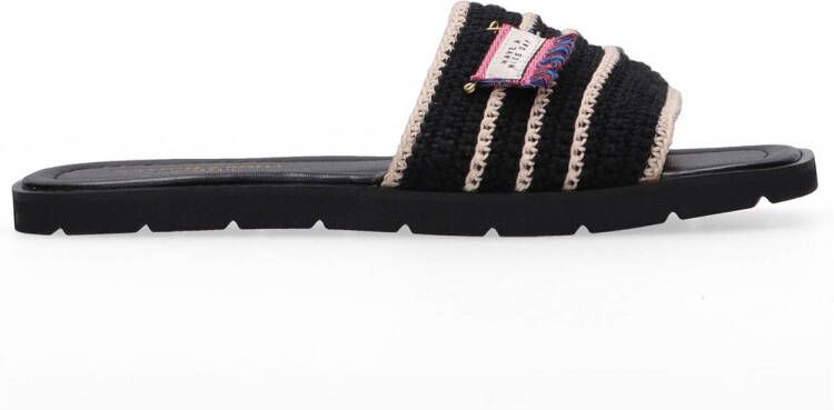 Scotch & Soda Tilda slippers zwart