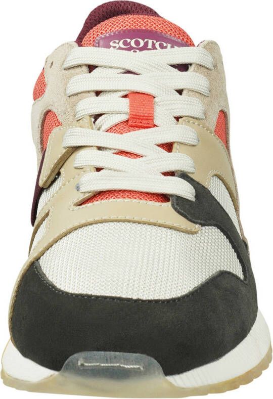 Scotch & Soda Vivex sneakers beige zwart