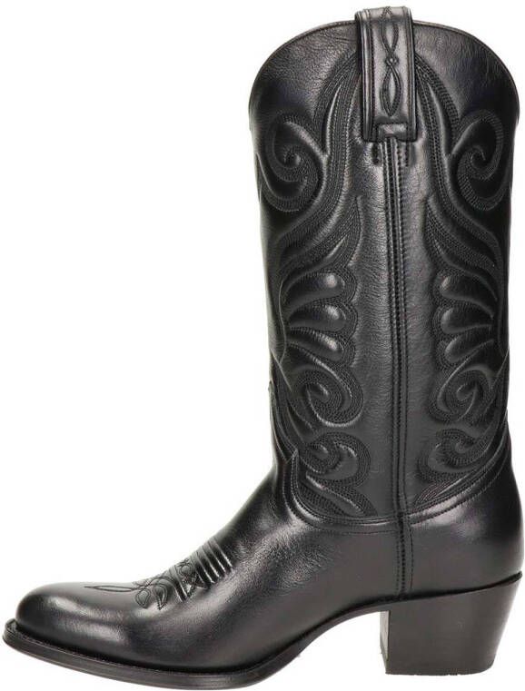 Sendra 11627 Debora leren cowboylaarzen zwart