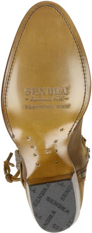 Sendra 14095 Debora nubuck cowboylaarzen cognac