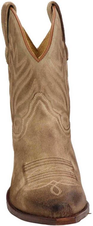 Sendra 16954 Berdy suède cowboylaarzen beige