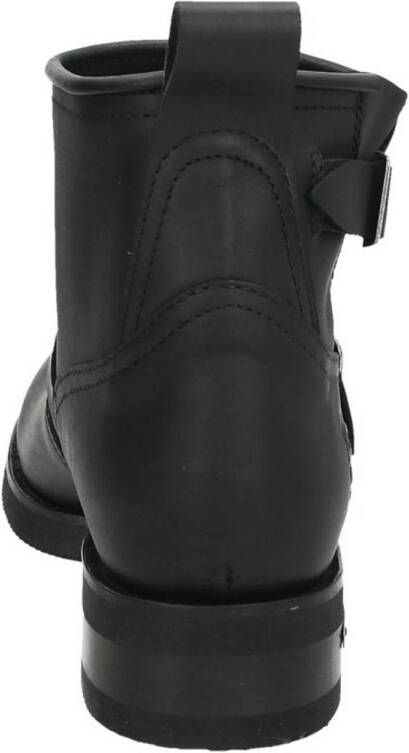 Sendra 2976 Carol leren bikerboots zwart