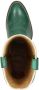 Sendra Debora Flex leren cowboylaarzen groen wit - Thumbnail 4