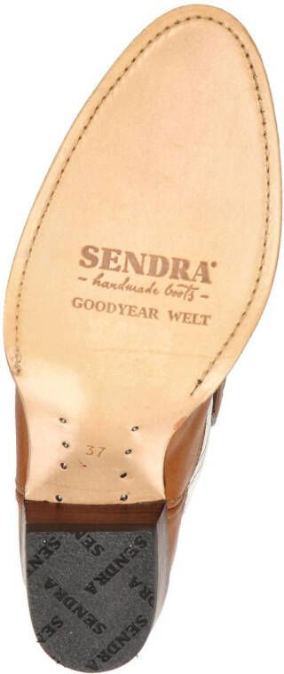 Sendra Deborah leren cowboylaarzen cognac