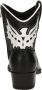 Sendra Judy leren cowboylaarzen zwart wit - Thumbnail 3