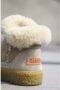 Shabbies Amsterdam Enkel Boot Chewy Moux Doubleface Beige Dames Laarzen - Thumbnail 4