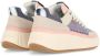 Shabbies Amsterdam Shabbies 101020361 Shs1454 Lage sneakers Leren Sneaker Dames Multi - Thumbnail 5