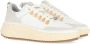Shabbies Amsterdam Shabbies 101020381 Shs1454 Lage sneakers Leren Sneaker Dames Wit - Thumbnail 8
