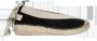 SHABBIES Espadrilles Dames Palma Kimono Maat: 39 Materiaal: Canvas Kleur: Zwart - Thumbnail 8