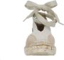 SHABBIES Espadrilles Dames Palma Kimono Maat: 37 Materiaal: Suède Kleur: Beige - Thumbnail 7