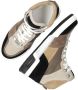 Shabbies Amsterdam Revin leren sneakers taupe bruin - Thumbnail 3