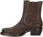 Shabbies Amsterdam 182020384 Western Chelsea Ankle Boot Waxed Q3 - Thumbnail 5