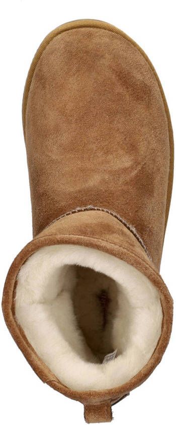 Shepherd Laura suède enkelboots camel