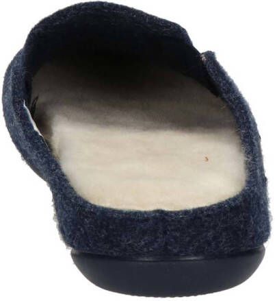 Shepherd pantoffels donkerblauw