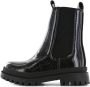 Shoesme lak chelsea boots met glitters zwart 24 | Enkelboot van - Thumbnail 2