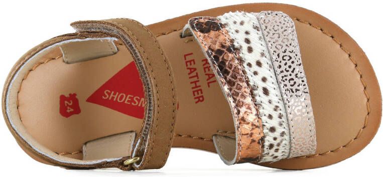 Shoesme leren sandalen cognac