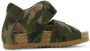 Shoesme leren sandalen met camouflage print groen Leer Camouflage 20 - Thumbnail 4