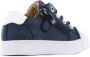 Shoesme leren sneakers donkerblauw Leer Effen 21 - Thumbnail 5