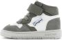 Shoesme leren sneakers grijs wit - Thumbnail 2