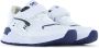 Shoesme Sneakers Jongens White Dark Blue Leer - Thumbnail 4