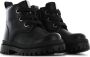 Shoesme leren veterboots zwart Meisjes Leer Effen 24 - Thumbnail 3