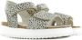 Shoesme RA22S068-A leren sandalen met dierenprint beige Leer Dierenprint 26 - Thumbnail 5