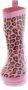Shoesme regenlaarzen met panterprint roze Rubber Panterprint 25 - Thumbnail 8